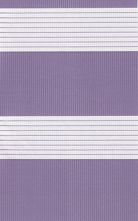 Рулонные шторы день-ночь для проема Делия, фиолетовый 115
